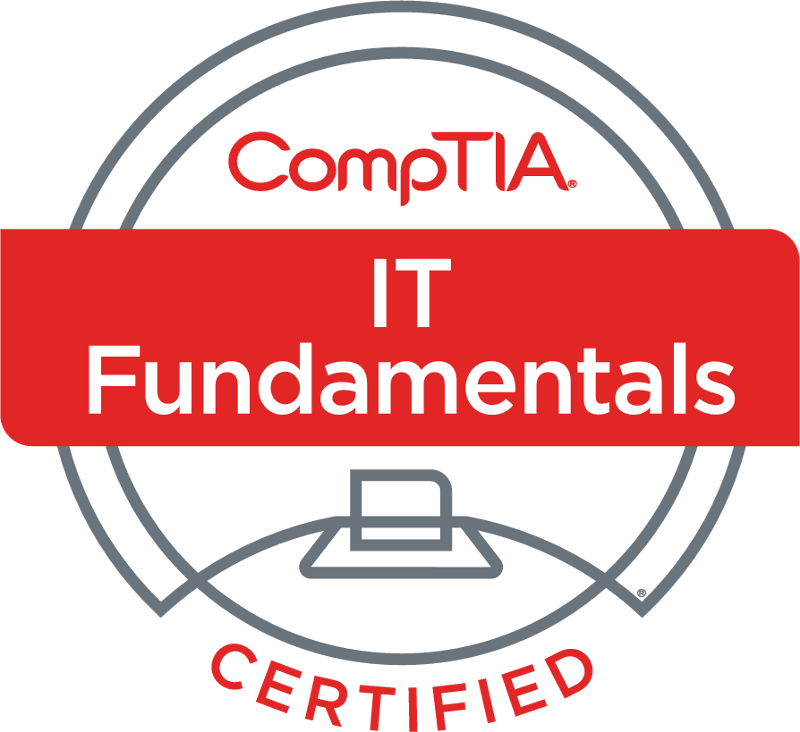 CompTIA IT Fundamentals (ITF+) certification badge