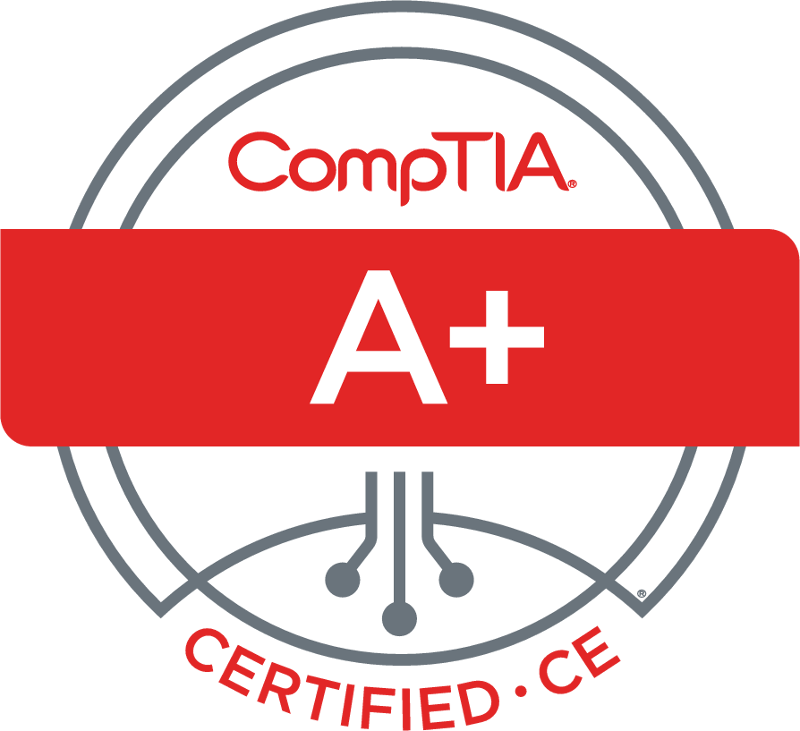 CompTIA A+ certification for mobile computer services